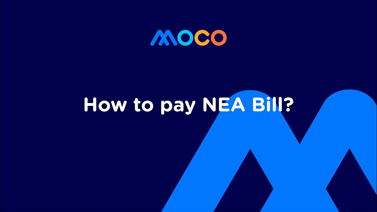 How to Pay NEA Bill in MOCO?