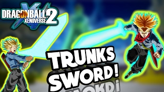 HOW TO "UNLOCK" DBS FUTURE TRUNKS SWORD!! (Dragon Ball Xenoverse 2) *DLC 3 FREE UPDATE*