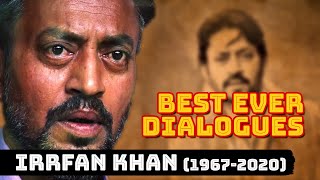 Irrfan Khans Best Ever Dialogues  Tribute to Irrfa