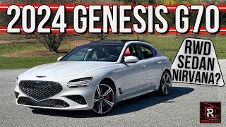 [Redline Reviews] The 2024 Genesis G70 3.3T Is A Exemplary Twin-Turbo Powered RWD Sports Sedan