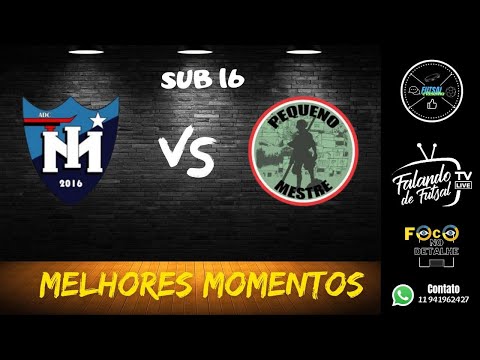 INTER MOGI X PEQUENO MESTRE - MELHORES MOMENTOS - SUB 16 - SEMI - FINAL - SÉRIE OURO - ESTADUAL A2
