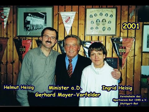 ZUR ERINNERUNG an Minister a.D. Gerhard Mayer-Vorfelder (CDU) 1933-2015