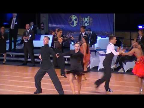 WDSF Buda Open 2017 Latin - Stefano Mendolia, Alexandra Koldan - jive