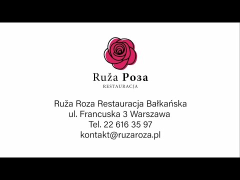 Ruža Roza - restauracja w Warszawie