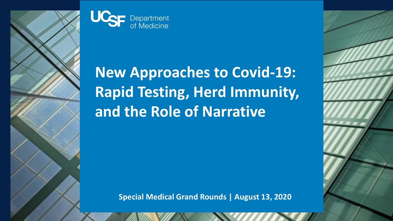 New Approaches to Covid-19: Rapid Testing, Herd Immunity, and the Role of Narrative