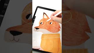 2 procreate illustration secrets, storybook style tutorial #watercolor #painting #creativetutorial