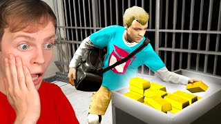 I ROB the BIGGEST BANK in GTA 5!
