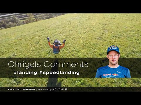 3. Clip Chrigel`s comments... #landing #speedlandung