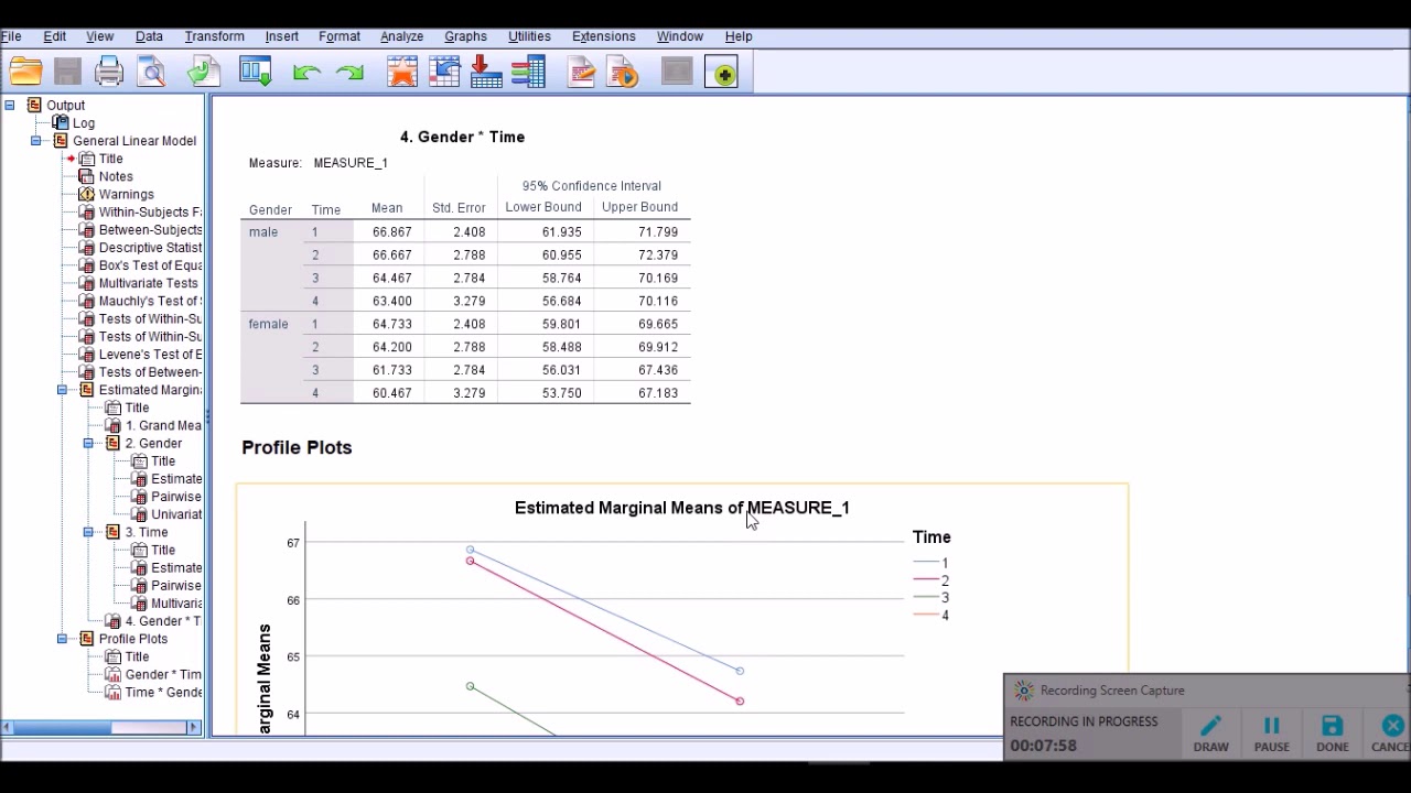 Repeated measures ANOVA 2: A within- and between-subjects design