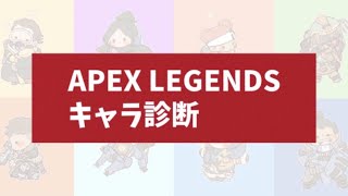 【ApexLegends】自分はレジェンドで言ったら誰なのか調べてみた