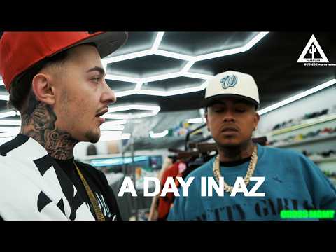 EIN TAG IN AZ MIT: MILO von ASAALI, TRAPPSAVV vor PRISON & BRAVO THE BAGCHASER