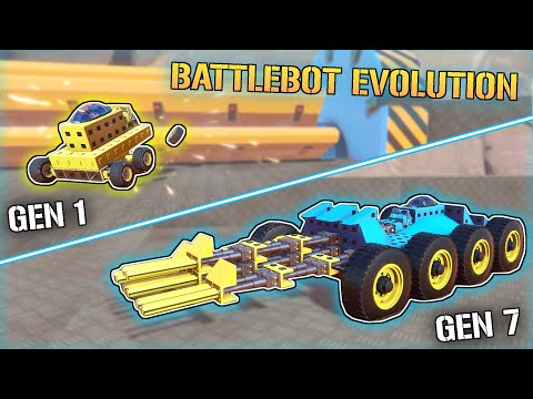 We Evolved the BEST BattleBot in the NEW Battle Arena (Trailmakers Multiplayer Gameplay)