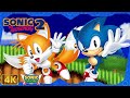 Sonic the Hedgehog 2 (Origins) ⁴ᴷ Full Playthrough (All Chaos Emeralds, Sonic & Tails gameplay)