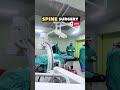 LIVE SPINE SURGERY PREP Operation Theatre Shorts Viral Doctor Neetmotivation