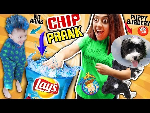 CHIP Joke & Puppy Surgery Boo Boo  + FGTEEV Gaming 1st Reaction FUNnel Vision Family Vlog