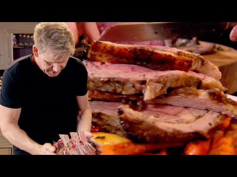 Gordon Ramsay's Stuffed Roast Beef