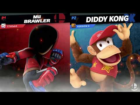 Tweek (Diddy Kong) vs Osh9 (Mii Brawler) - Stride Online Invitational | 01 Oct '23