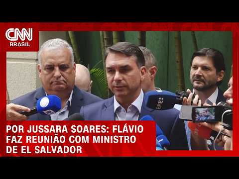 Flávio encontra ministro de Bukele e fala em reforma no sistema prisional; veja análise | CNN AGORA