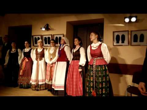 Dzūkiška daina. „Mindrė“ Klaipėdoje