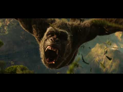 Godzilla vs king kong | king kong falling from sky