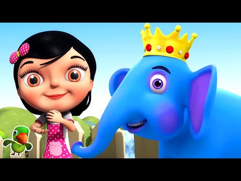 Hathi Raja Kahan Chale, हाथी राजा, Main Tota Main Tota + Best Cartoon Rhymes for Kids by Tinku Tv