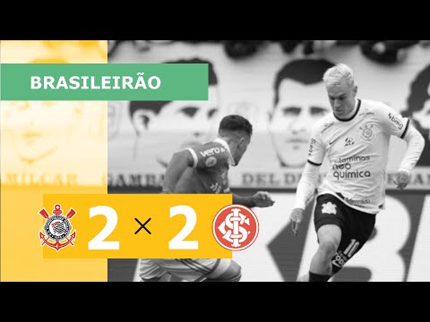 Corinthians 2 x 2 Internacional - Gols - 04/09 - Campeonato Brasileiro 2022