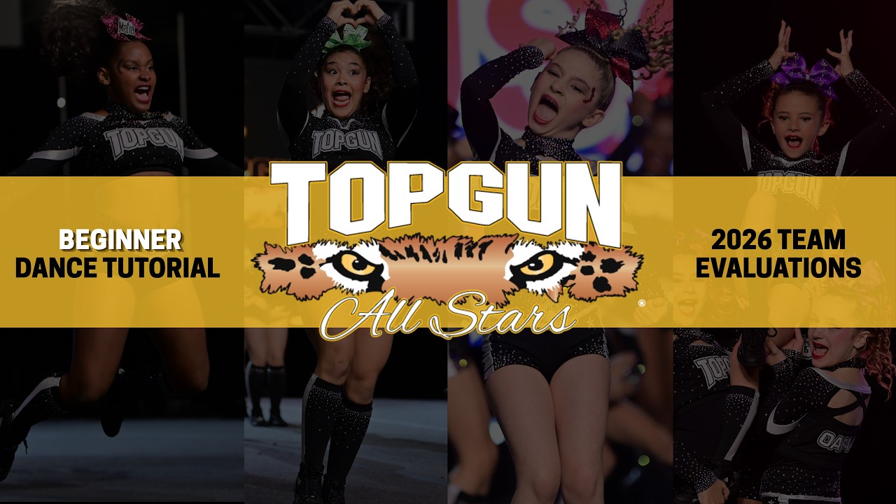 2026-2027 Top Gun Evaluations - Beginner Dance Tutorial