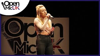 SAY YOU WON'T LET GO – JAMES ARTHUR performed by MOLLY SCOTT at Open Mic UK singing contest