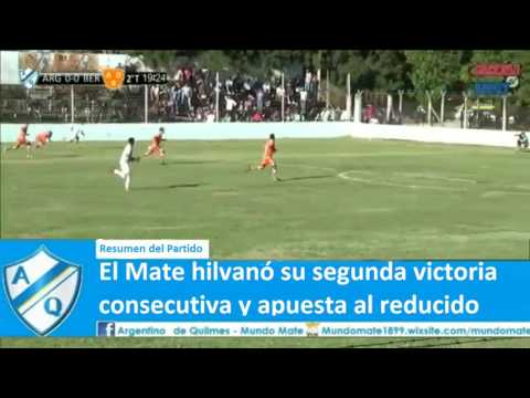 Argentino de Quilmes 1-0 Berazategui | Resumen | Fecha 21 | Primera C