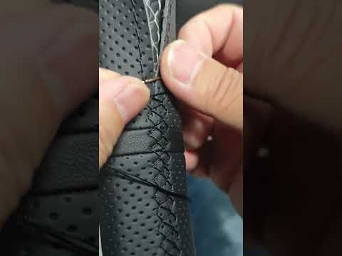 Install your steering wheel cover to give it a new look!