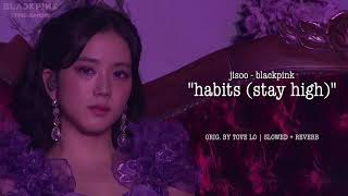 Download lagu jisoo - habits / stay high (slowed   reverb) [BLACKPINK : THE SHOW] mp3