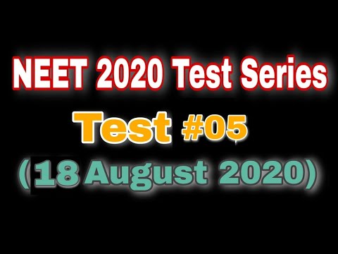 Test #05 [18 August 2020]. Best of luck! [Ash Academy]