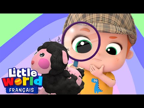 Mon mouton noir | Comptines pour les Tout-Petits | Little World Français