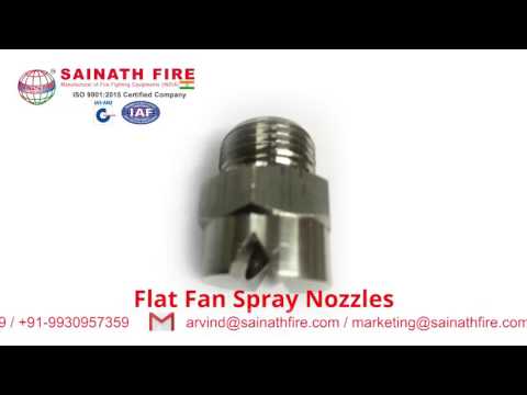 Flat Fan Spray Nozzles
