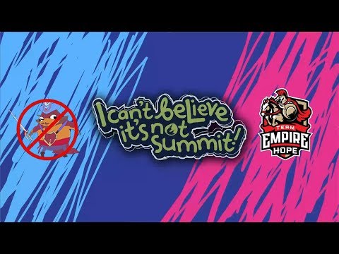 NOPANGOLIER vs EMPIRE HOPE - NOT DOTA SUMMIT! 2018 - LOSER'S FINALS