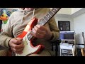 Soloing over a backing track