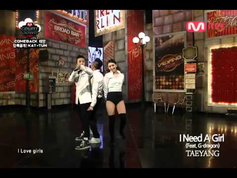 TAEYANG_I Need A Girl (Feat. G-dragon)