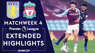 Aston Villa v. Liverpool | PREMIER LEAGUE HIGHLIGHTS | 10/4/2020 | NBC Sports