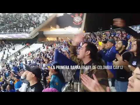 "Corinthians 0 millonarios 1 golazo de carrillo desde la tribuna visitante que parecia local." Barra: Comandos Azules • Club: Millonarios • País: Colombia