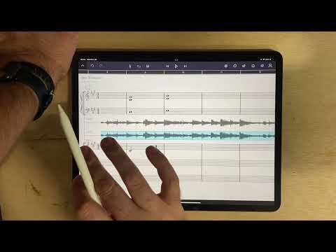 StaffPad’s new audio import function