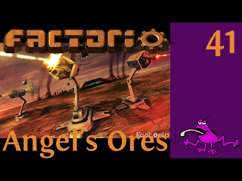 Let's Play Factorio Angel's Ores Ep #41, beginning the new stages