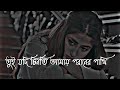 Tui Jodi Chinti Amay Poraner Pakhi Slowed X Reverb তুই যদি চিনতি আমায�