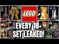 EVERY Lego 18+ 2024 SET LEAKED! (50+ Sets!)