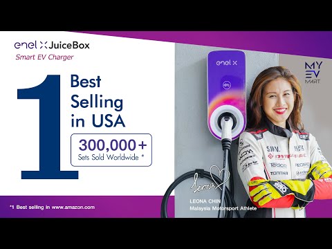 Leona Chin introduces Enel X Way JuiceBox EV Charger
