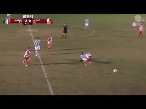 NPL QLD 2014 Round 14 - Brisbane City vs Olympic FC Highlights