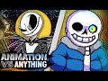 Jack Skellington Vs Sans Rap Battle ANIMATION VS ANYTHING