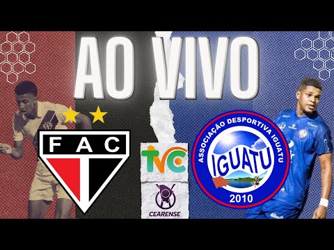 AO VIVO: FERROVIÁRIO X IGUATU | CEARENSE 2026 | 02° FASE | 3ª RODADA