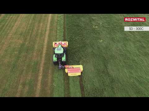 Rear side-mounted disc mower SD-300C