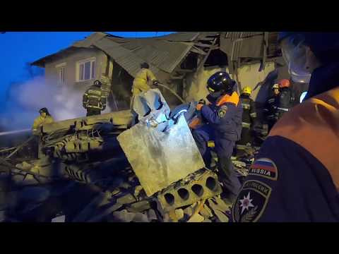 Взрыв газа в многоквартирном жилом доме в Вачском районе