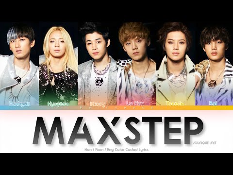 YOUNIQUE Unit Maxstep Color Coded Lyrics (Han/Rom/Eng)